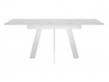 Стол DikLine SKM110 Керамика Белый мрамор/опоры белые от производителя