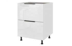 Кухонный шкаф Тумба напольная с 2-мя ящиками Тандембокс 60 х 82 Коктейль