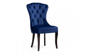 Стул Милано 1 синий / венге деревянный