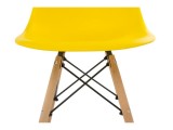 Eames PC-015 yellow Стул деревянный распродажа