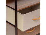 Комод Leset Локи 6 ящ. с полкой распродажа