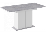 Carla белый / цемент светлый Стол деревянный недорого
