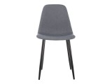 Lilu серый Стул на металлокаркасе фото