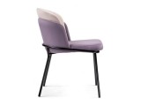 Сиолим сливовый / кремовый / черный глянец Стул на металлокаркас купить