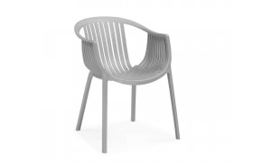 Стул Боркас пластик / серый