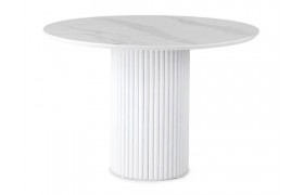 Кухонный стол Барел 110 patagonoa bianco repose / белый Керамический