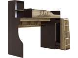 Кровать-чердак Орион, Венге/Дуб делано купить
