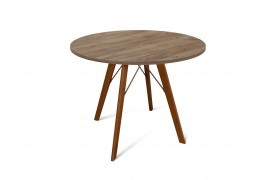 Кухонный стол SHT-TU9/90 ЛДСП темный орех/дуб галифакс табак