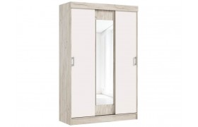 Шкаф-купе Басямиф, Крафт серый/Кашемир