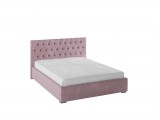 Кровать с ортопедическим основанием Октавия 160х200, Пыльная роз недорого