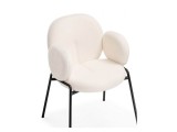 Kalipso white / black Стул на металлокаркасе фото