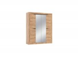 Шкаф для одежды 90.01 Флорида (4-х дв.) с зеркалом (дуб золотой  недорого
