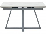 Стол обеденный STOOL GROUP Керас 120-180*80 Snow white, подстоль купить