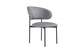 Стул DikLine 201 NS10 GREY, ножки черные