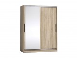 Шкаф-купе с зеркалом Strike 1600 Сонома недорого