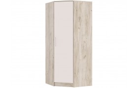 Шкаф угловой для одежды Мартина, Крафт серый/Кашемир