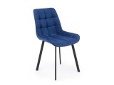 Челси П синий (zd 798) / черный Стул на металлокаркасе недорого