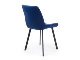 Челси П синий (zd 798) / черный Стул на металлокаркасе купить