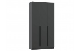 Шкаф для одежды 67.12 Брандо (3-х дв.) (диамант серый/фасад ЛДСП