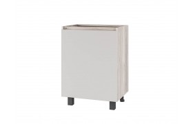 Шкаф без столешницы Берген Лайт 6с1 0,6м, Дуб смоки, Кашемир