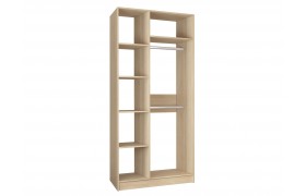 Шкаф 2-х створчатый Мадлен (Дуб шале мореный)