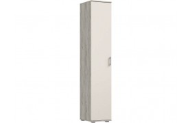 Шкаф Пенал Белла, Крафт серый/Кашемир