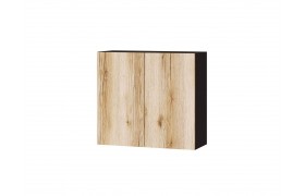 Кухонный шкаф навесной Плейона П8В, венге/дуб делано