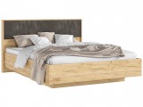 Кровать парящая с ортопед. основанием Марвэл 1,6м, Дуб крафт/Мал купить