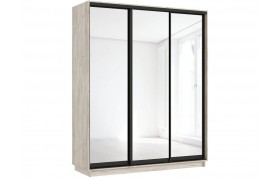 Шкаф-купе 1800 Тринити NEW с зеркалом, Дуб крафт