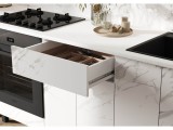 Кухня Оливия NEW 3,0/1080м Компоновка №2, Белый/Мрамор белый соф распродажа