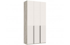 Шкаф Марвэл 3-х створчатый 1200, доп.ящиками, Крафт /Каше