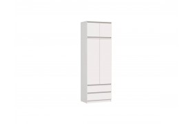 Шкаф Берген 82.03+Антресоль 82.06 (ЛДСП Белый)