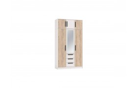 Шкаф Вегас 83.08+Антресоль 83.11 (ЛДСП Белый)