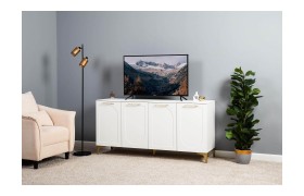 Тумба под телевизор ТВ Монтесито 16.67, Белый PE шагрень