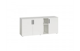 Тумба под телевизор ТВ Эйр 16.55, Белый PE шагрень