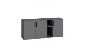 Тумба под телевизор ТВ Эйр 16.55, Серый Графит