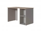Стол письменный Лайт 12.163, Серый Шифер/Дуб Белый недорого