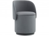 Пуф STOOL GROUP трансформер Таунсвилл вращающийся с ящиком Серый недорого