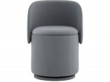 Пуф STOOL GROUP трансформер Таунсвилл вращающийся с ящиком Серый недорого