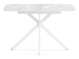 Тамаса 120(150)х70х76 белый Стол стеклянный распродажа