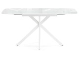 Тамаса 120(150)х70х76 белый Стол стеклянный купить