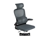 Sprut темно-серый / черный Офисное кресло недорого