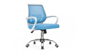 Кресло Ergoplus blue / white Компьютерное