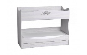 Кровать двухъярусная ADELE 90 80х200, ясень анкор