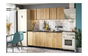 Кухонный гарнитур КГ 1 2.0 м, Дуб золотой