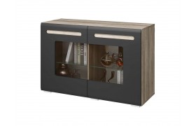 Комод Наоми КМ-10, Дуб каньон/Графит нубук