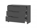 Комод 3 ящика Камелия 1, Графит от производителя