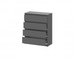 Комод Денвер, Графит серый распродажа