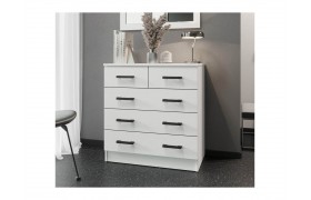 Комод с ящиками К800-3/2, белый гладкий