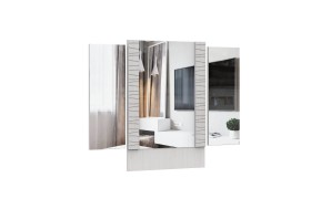 Зеркало для туалетного стола Гамма 20 Ясень анкор светлый, Санд